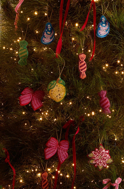 Lemon Yellow Christmas Decoration