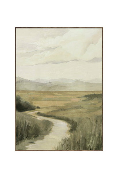 Lorne - Hand Embellished Framed Canvas