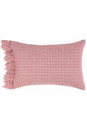 Mulberry Gingham Ruffle Pillowcase - Set of 2