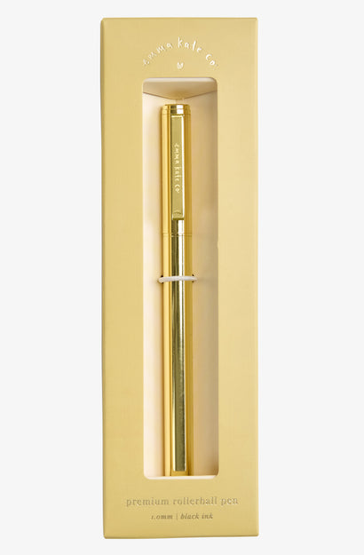 Metal Rollerball Pen - Golden