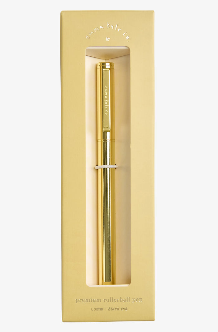 Metal Rollerball Pen - Golden