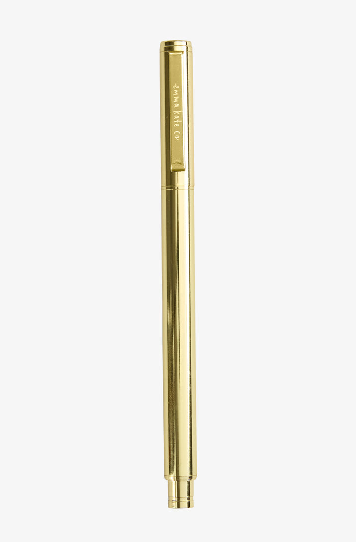 Metal Rollerball Pen - Golden