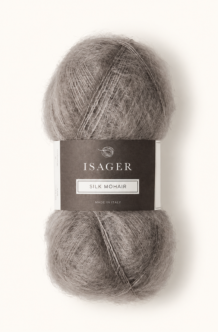 Silk Mohair Grey/Beige 2