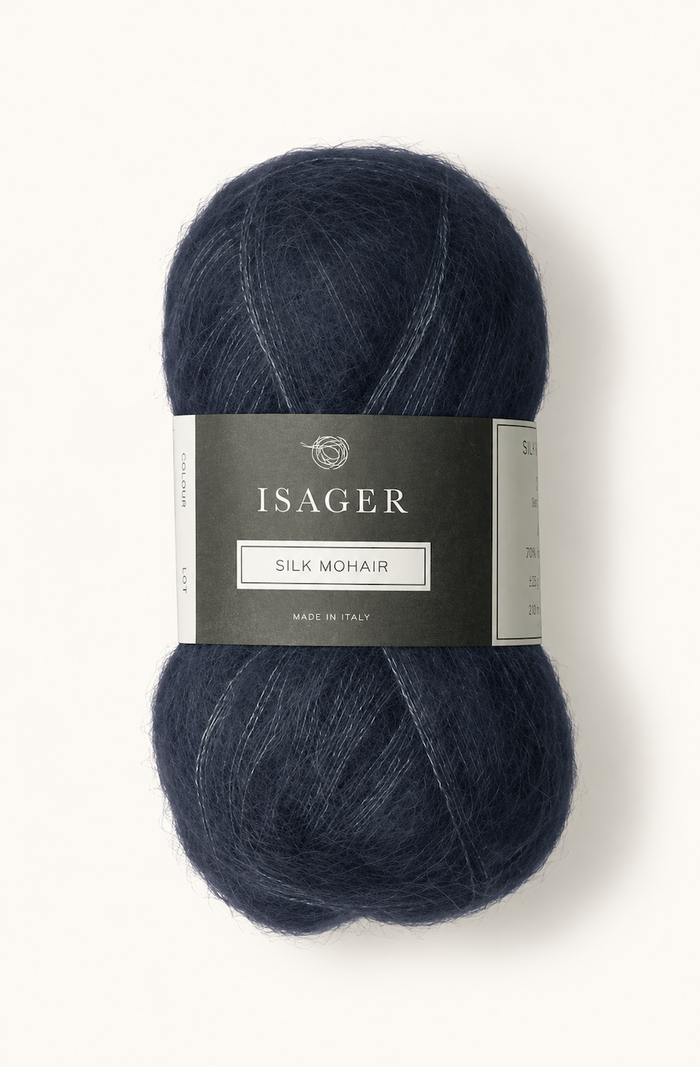 Silk Mohair Indigo 100