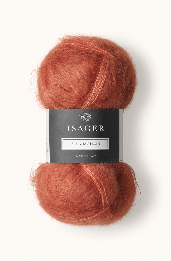 Silk Mohair Coral 28