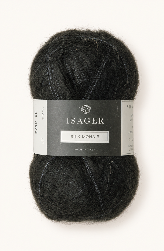 Silk Mohair Black 30