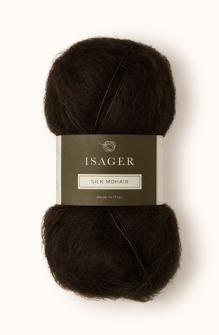 Silk Mohair Dark Walnut 34