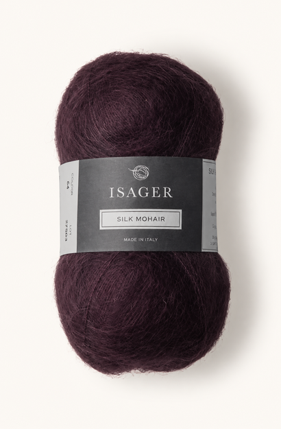 Silk Mohair Plum 36