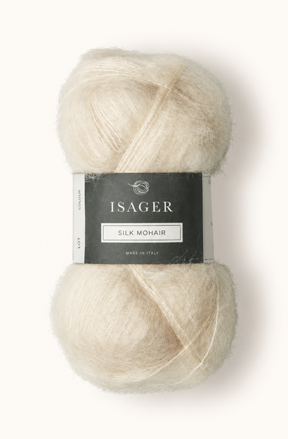 Silk Mohair Natural White 0