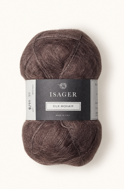 Silk Mohair Dark Carob 60