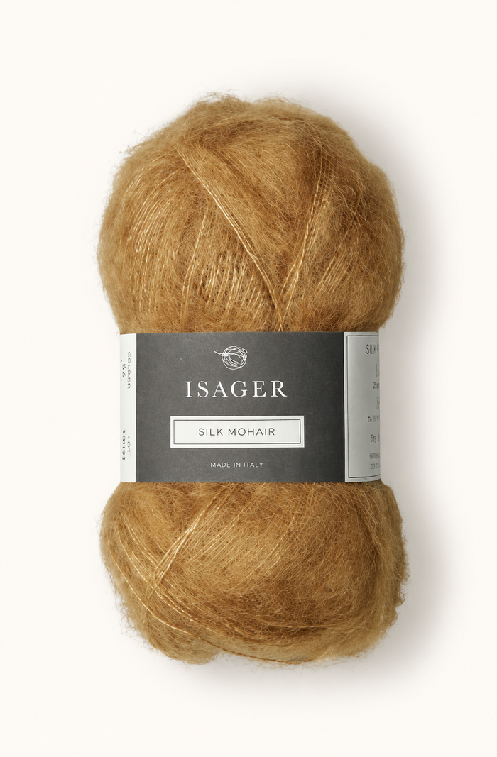 silk mohair caramel 63