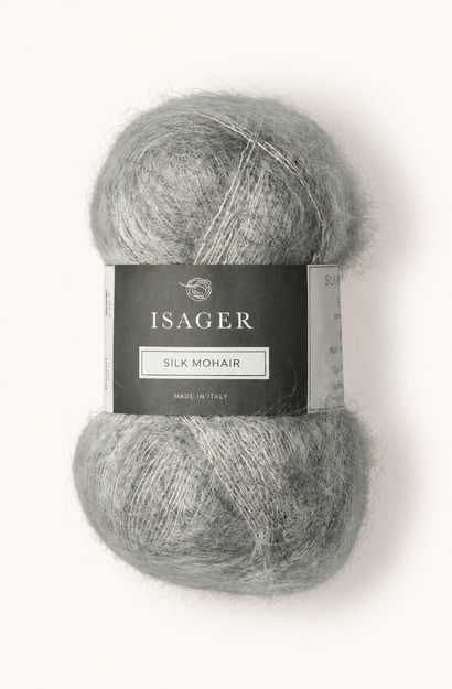 Silk Mohair Silver 3s