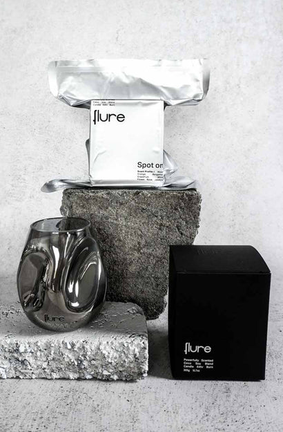 Glass Candle - Spot On - Blood Orange, Bergamot, Grapefruit, White Flower, Rose, Jasmine