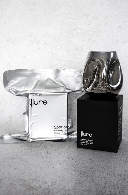 Glass Candle - Spot On - Blood Orange, Bergamot, Grapefruit, White Flower, Rose, Jasmine