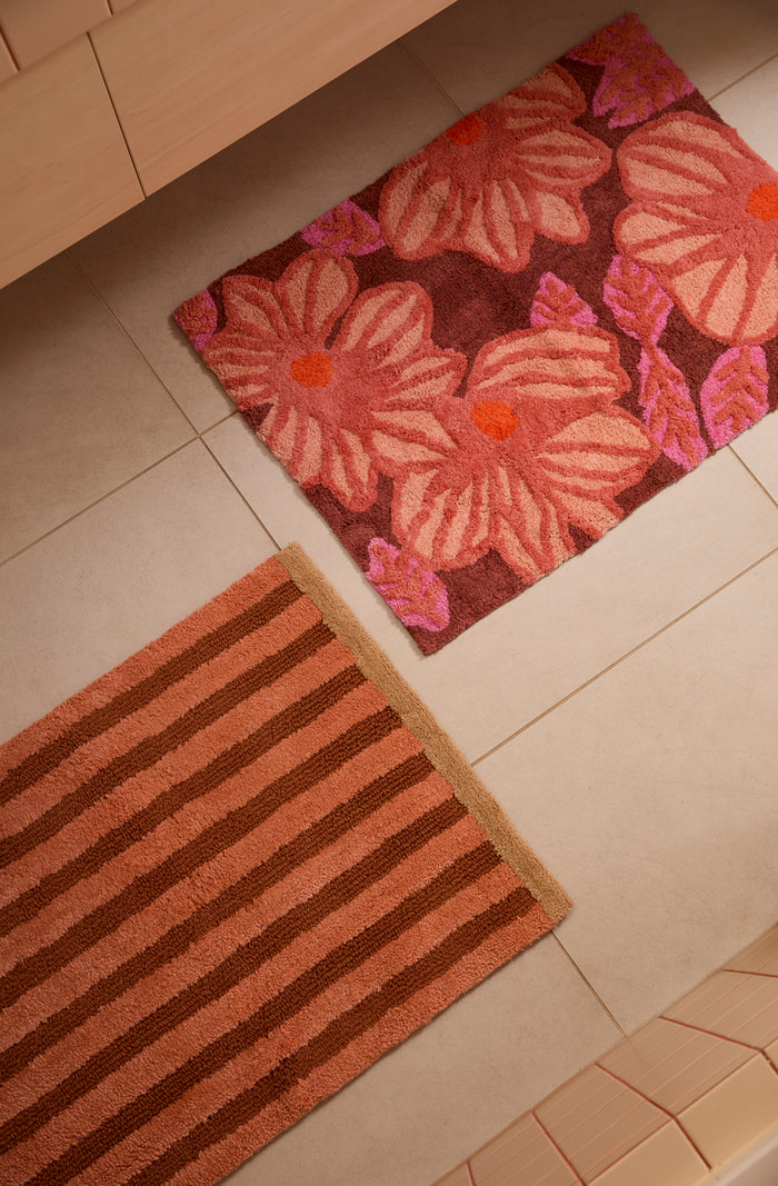 Azalea Pink Bath Mat
