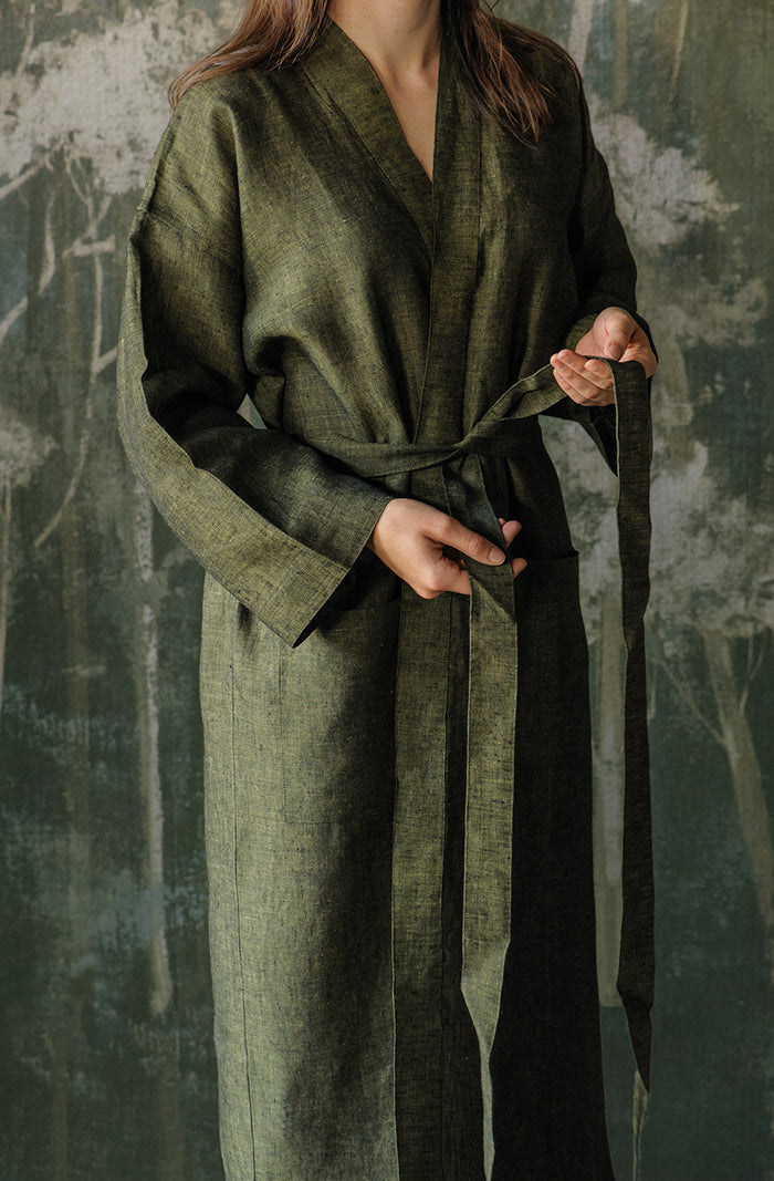 Ruscello Deep Moss Housecoat