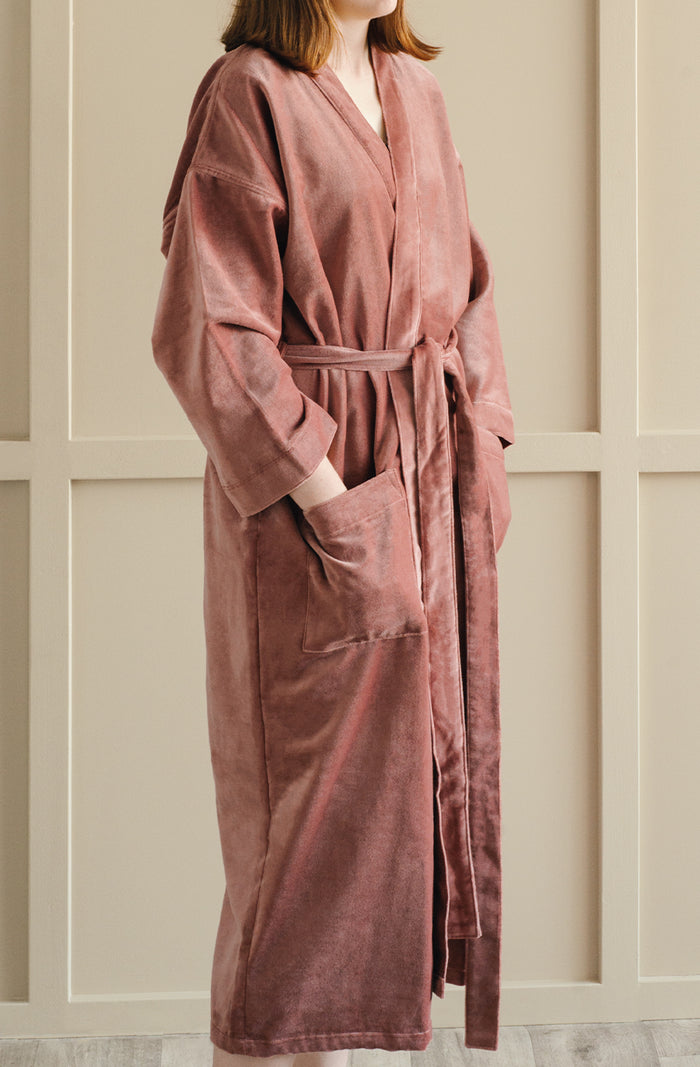 Nokori Deep Rose Housecoat