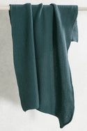 lavette teal hand towels - set of two