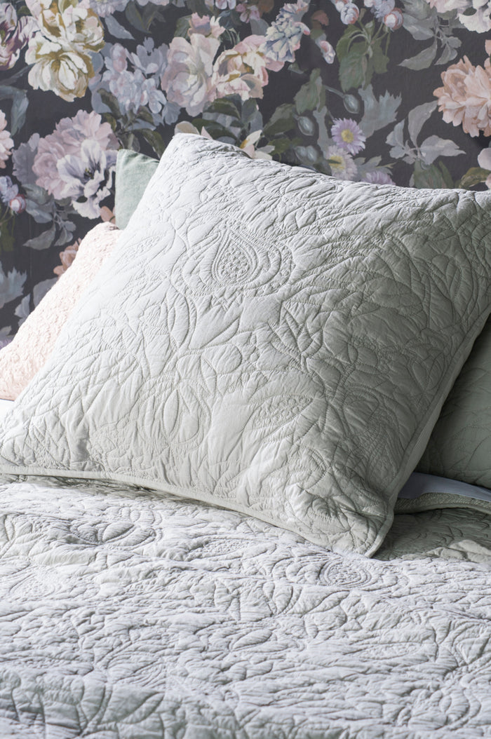 pomegranate pale grey eurosham