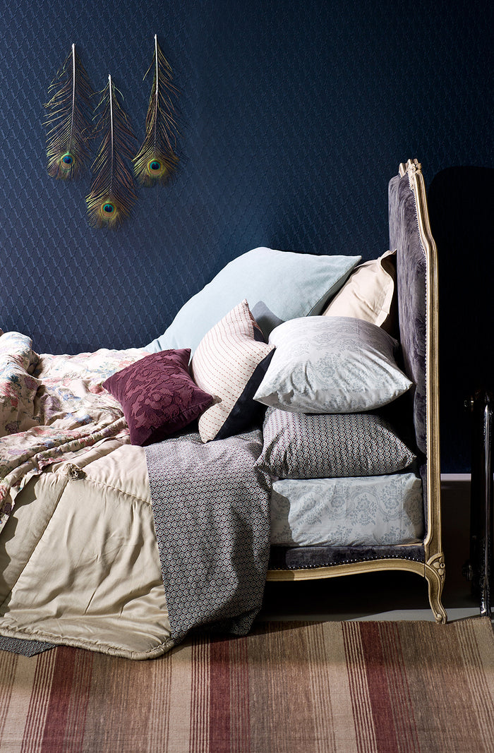 sabine pale blue sheet set