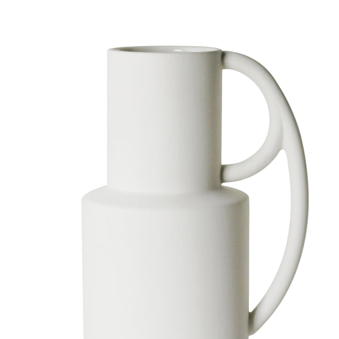 Double Handle Jug White
