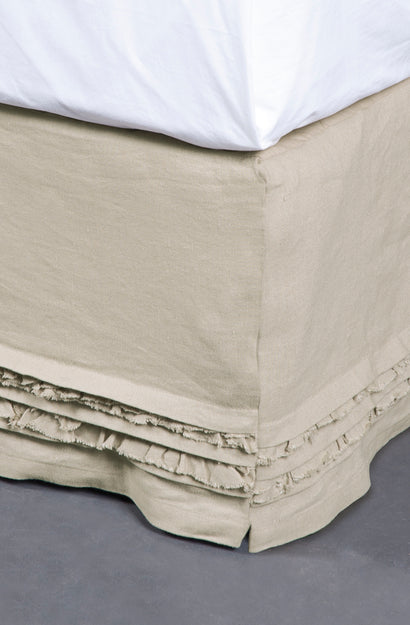 rafelle natural crellini linen valance