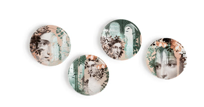 Porcelain - alhambra set of 4