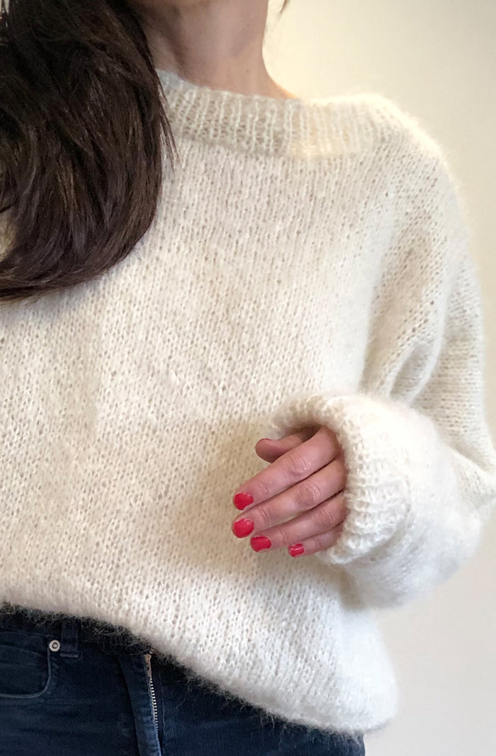 Batwing Mohair Jumper Pattern