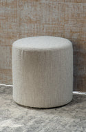 Lorenne Greige Pouf