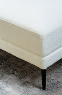 Renzo Ivory Ottoman
