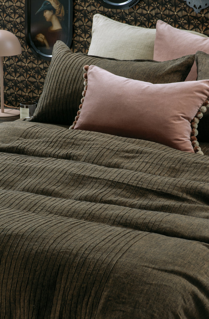 Kaiyu Bronze Duvet Cover Set