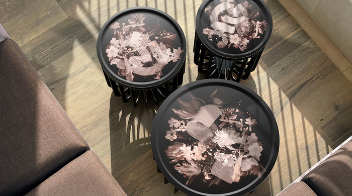 Medusa Small Tray - Levitation Rose