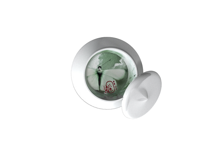 Ming Stackable Dishes - Acqua White