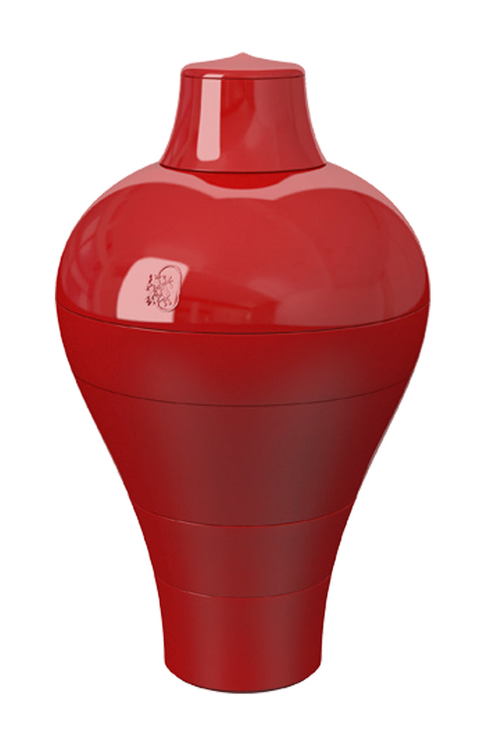 Ming Stackable Dishes - China Red