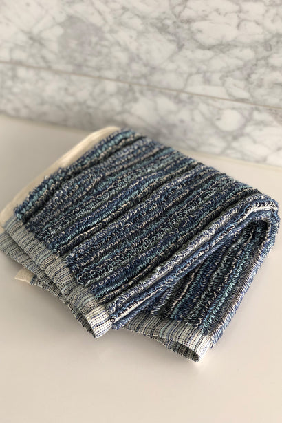 Paros Stripe Face Cloth