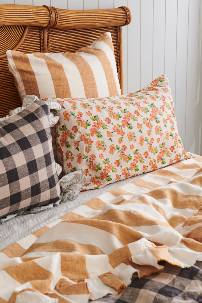 Turmeric Stripe Standard Eurocase - Set of 2