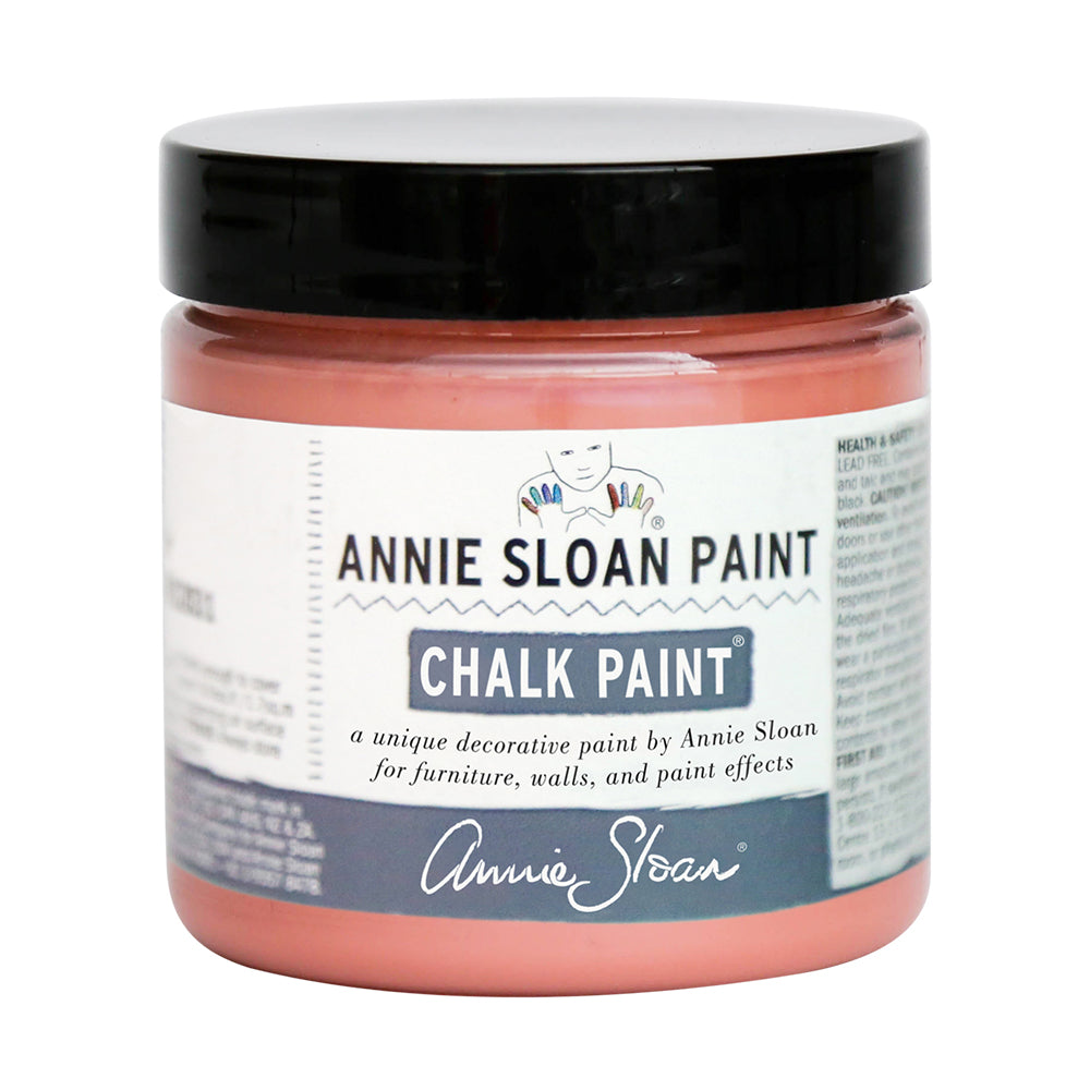 Annie Sloan - Chalk Paint® in Scandinavian Pink with Clear Chalk Paint® Wax  by Stockist Nan Day of Simply French. Perfect simplicity!