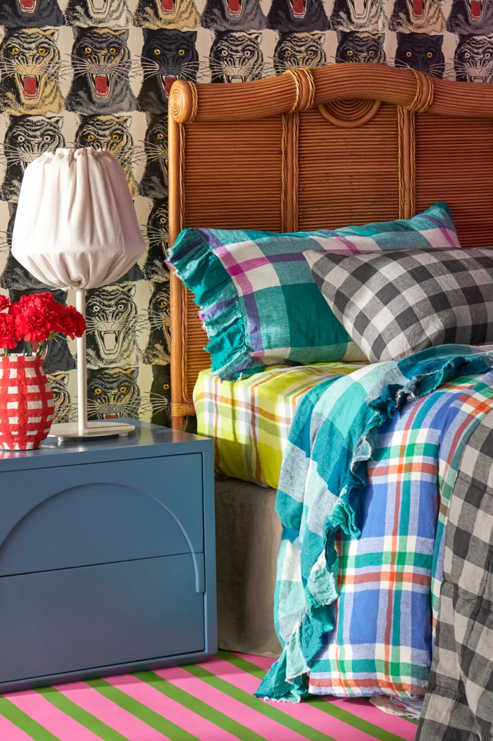 Licorice Gingham Standard Pillowcase - Set of 2