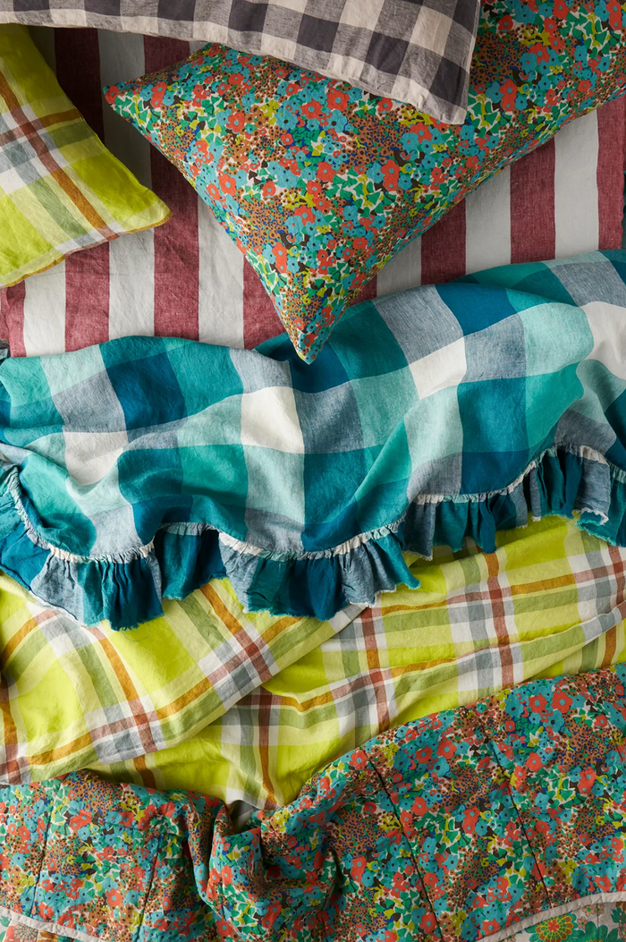 Licorice Gingham Standard Pillowcase - Set of 2