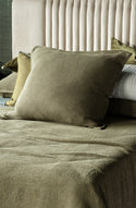 Sottobosco Olive Bedspread