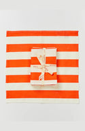 Red Stripe Napkin Set