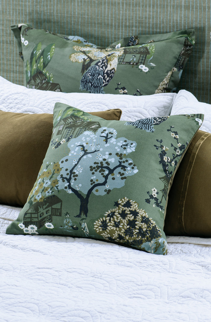Yuttari Sage Cushion