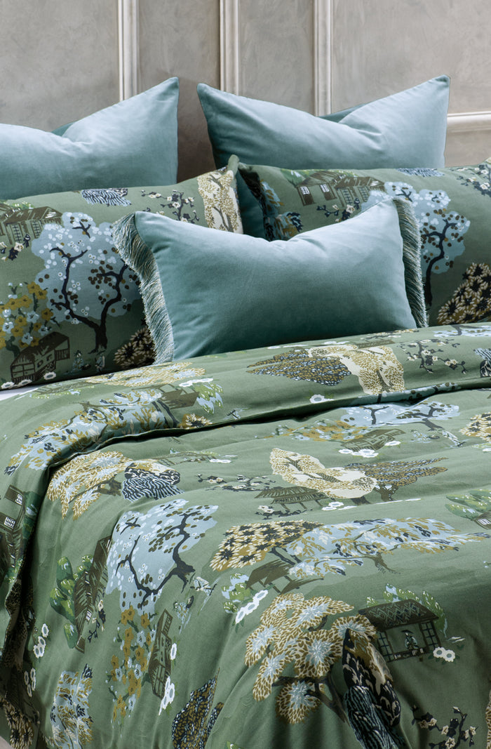 Yuttari Sage Duvet Cover Set