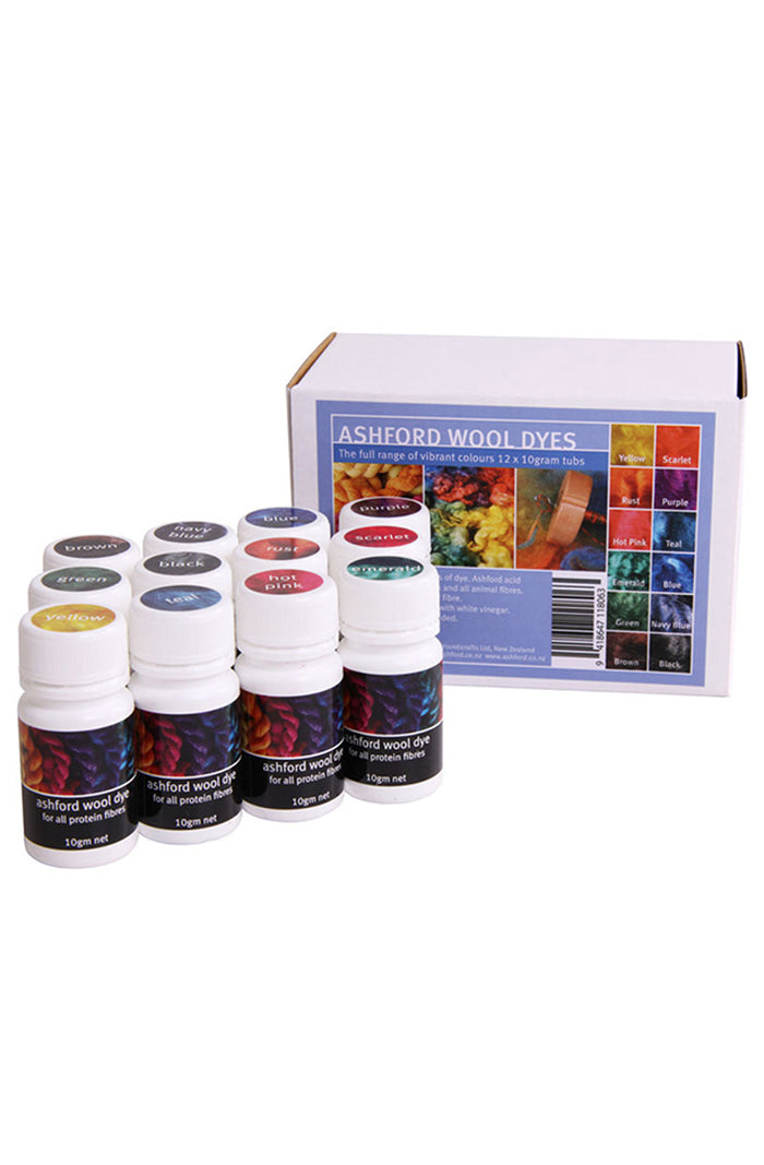 Ashford Wool Dye Collection