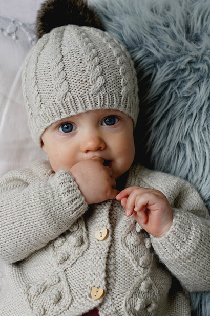 Riley Cardigan & Hat Pattern