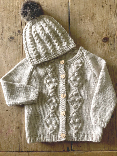 Riley Cardigan & Hat Pattern