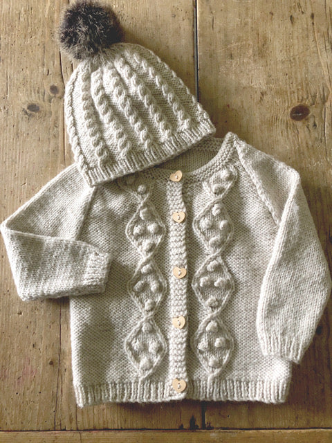 Riley Cardigan & Hat Pattern