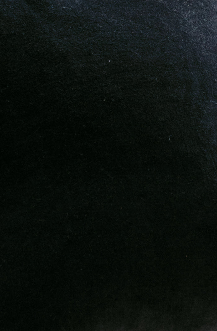 Black Cotton Velvet
