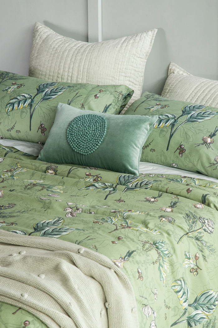 botaniska green fabric