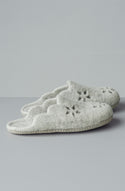 uteki slide slipper light grey
